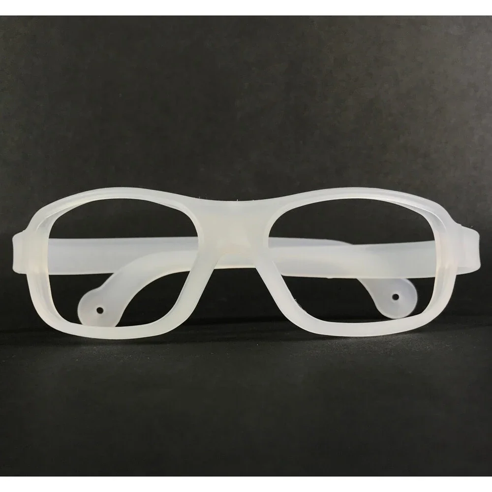 Solo Bambini Eyeglasses Frames SCOUTMASTER Cloudy Clear Rubberized 55-22-135